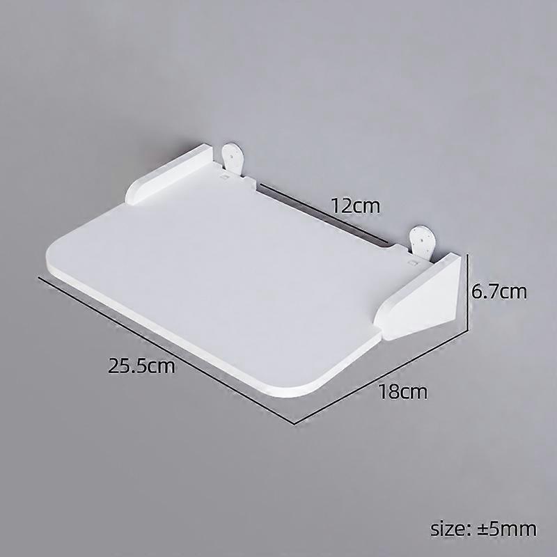 Wall Mount Floating Shelf with Hook Router Camera Power Strip Projector Set Top Box Hanging Store Holder Home Office Organizer