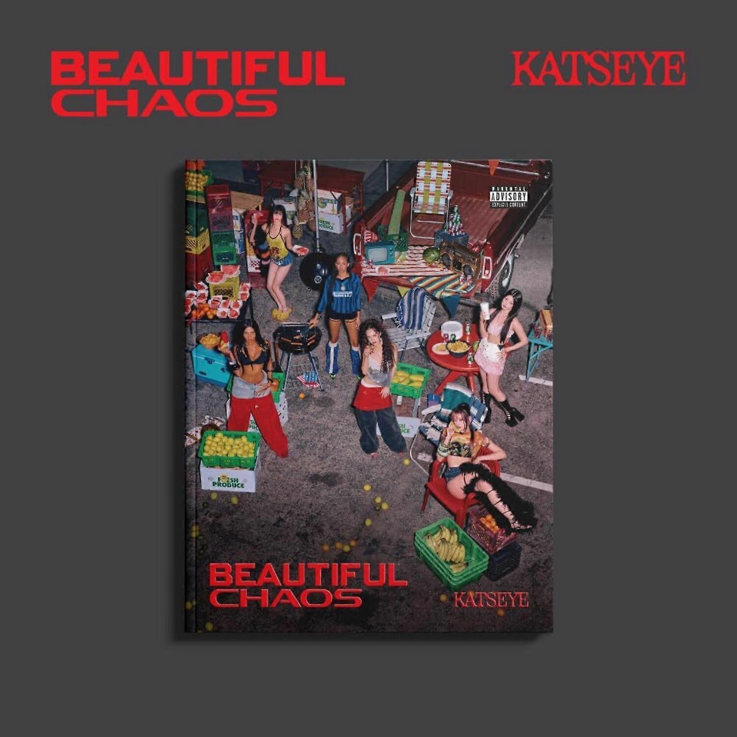 Katseye - BEAUTIFUL CHAOS [Beautiful Version]  [COMPACT DISCS] Explicit USA import