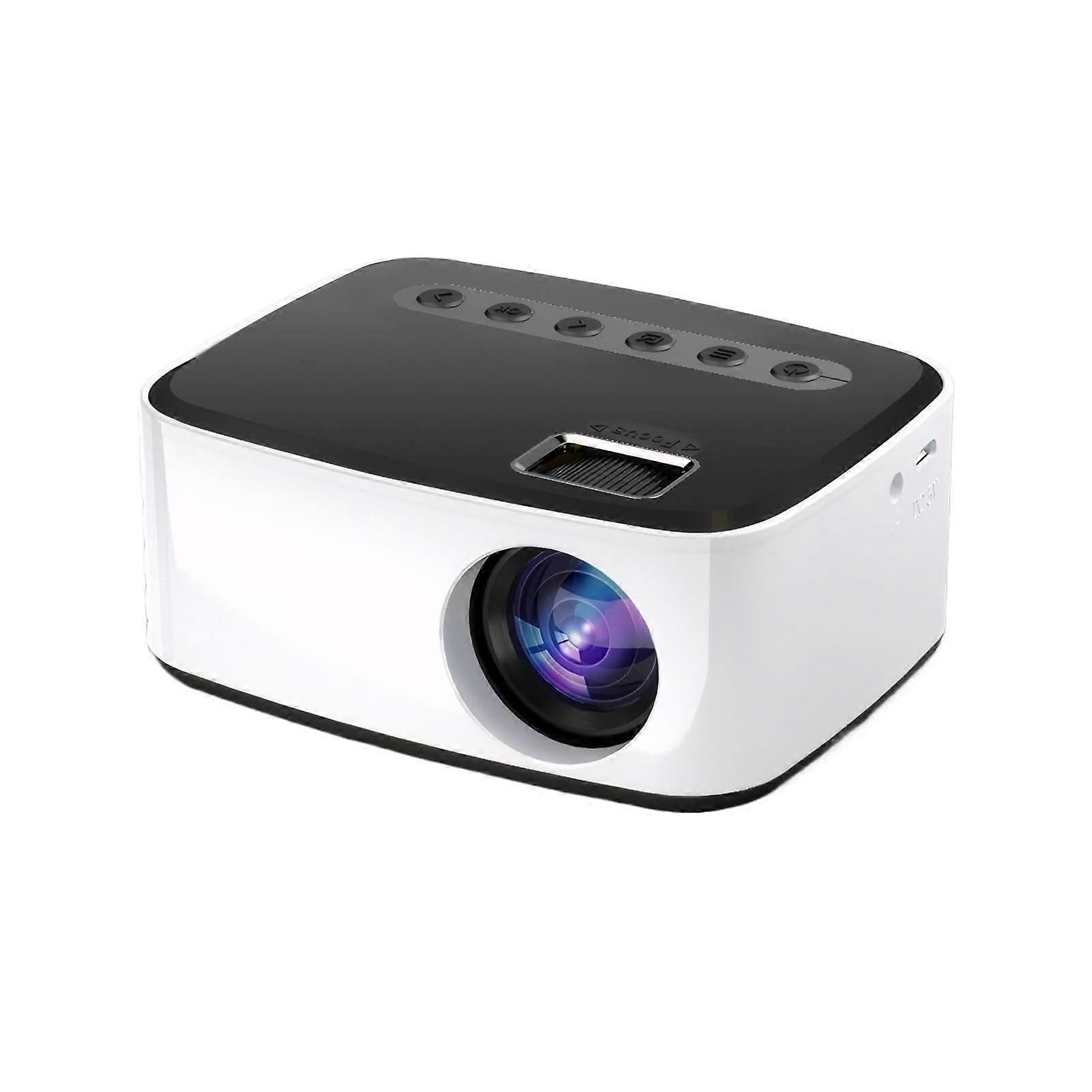 Smart Projector For Mobile Phone And Video Viewing Mobile Phone Compatible Black