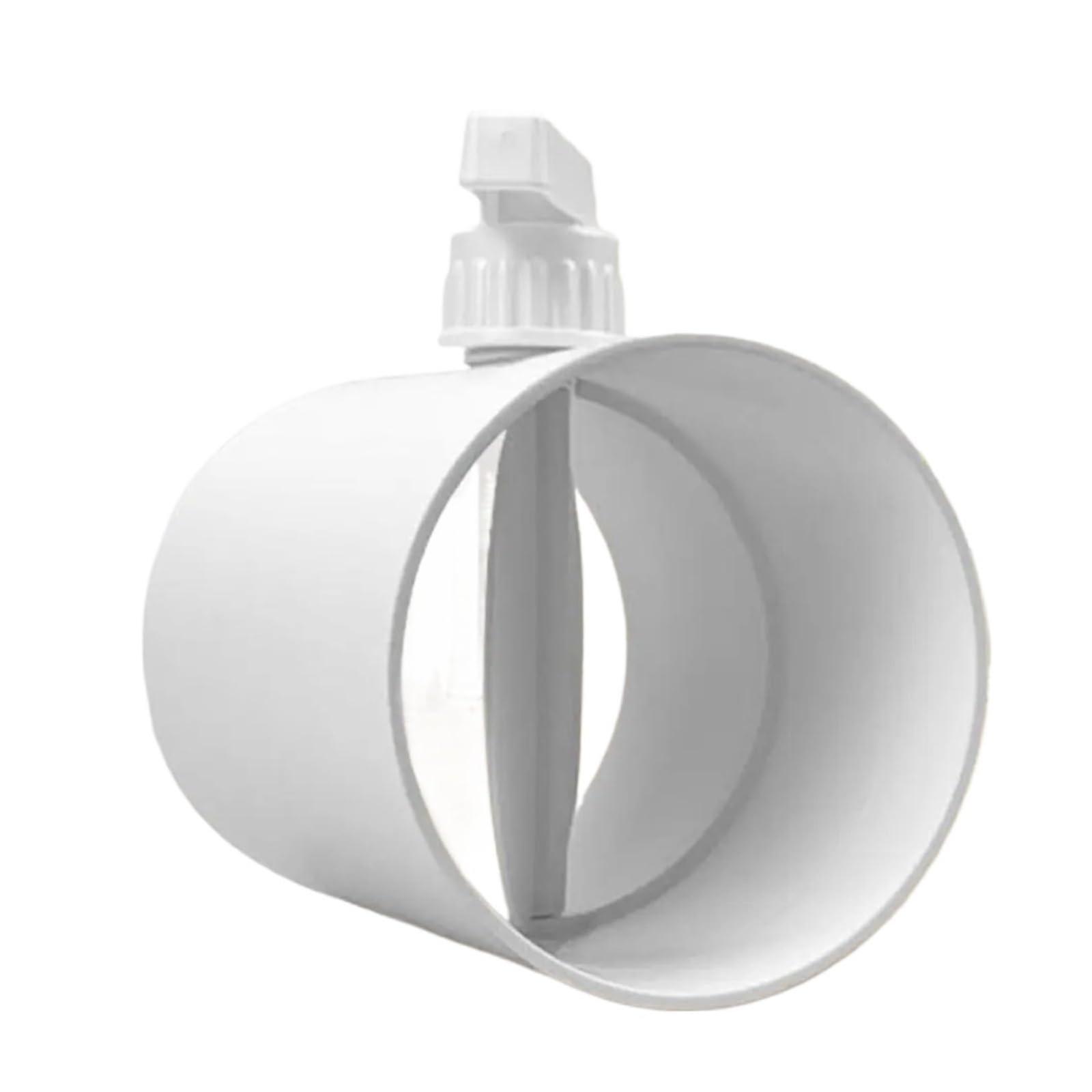 PVC Air Valve Portable Round Check Valve Manual Regulating Valve Ventilation 75/100/150/160/200mm