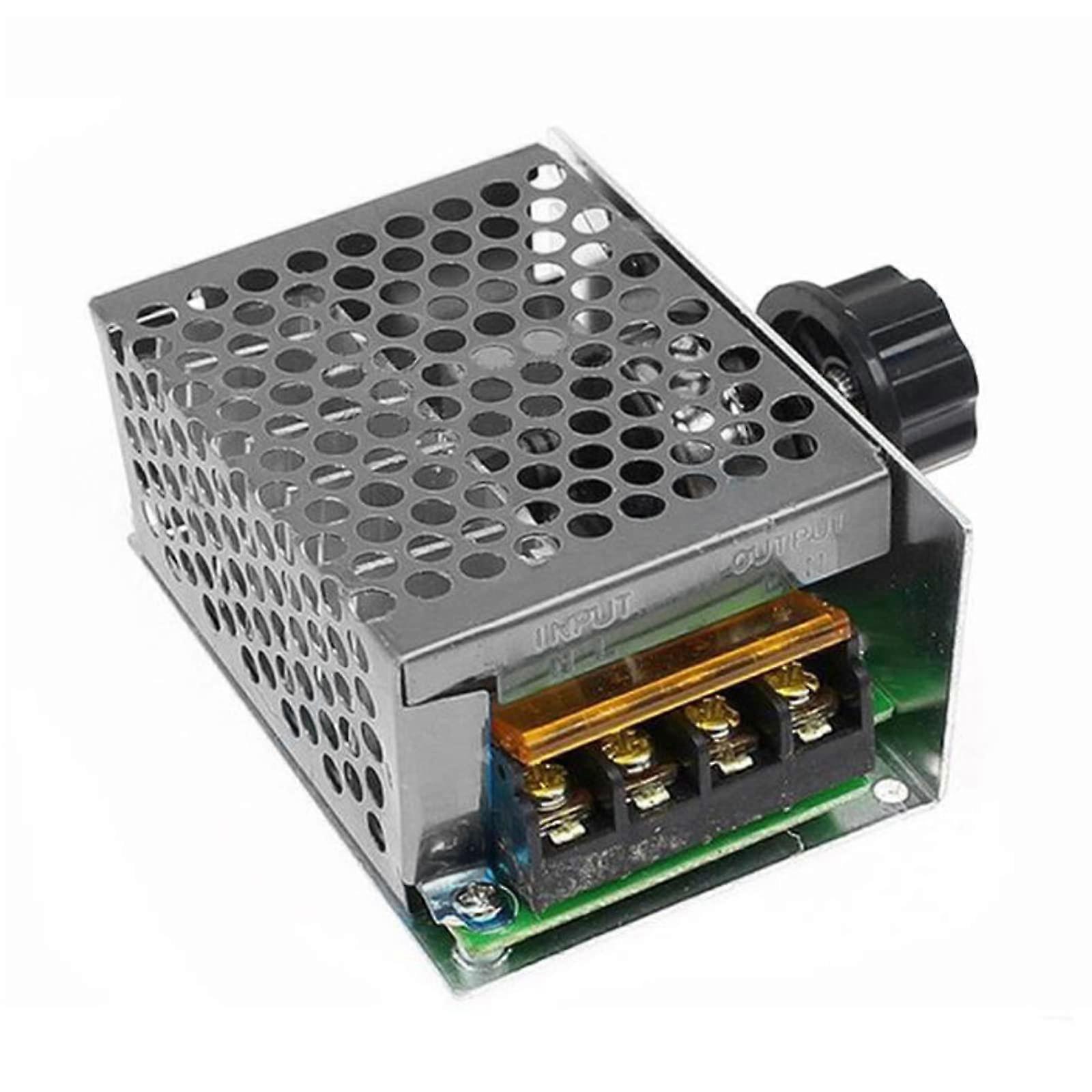 4000W AC 220V Voltage Regulator Motor Speed Controller with  Power Output and Precise Adjustment