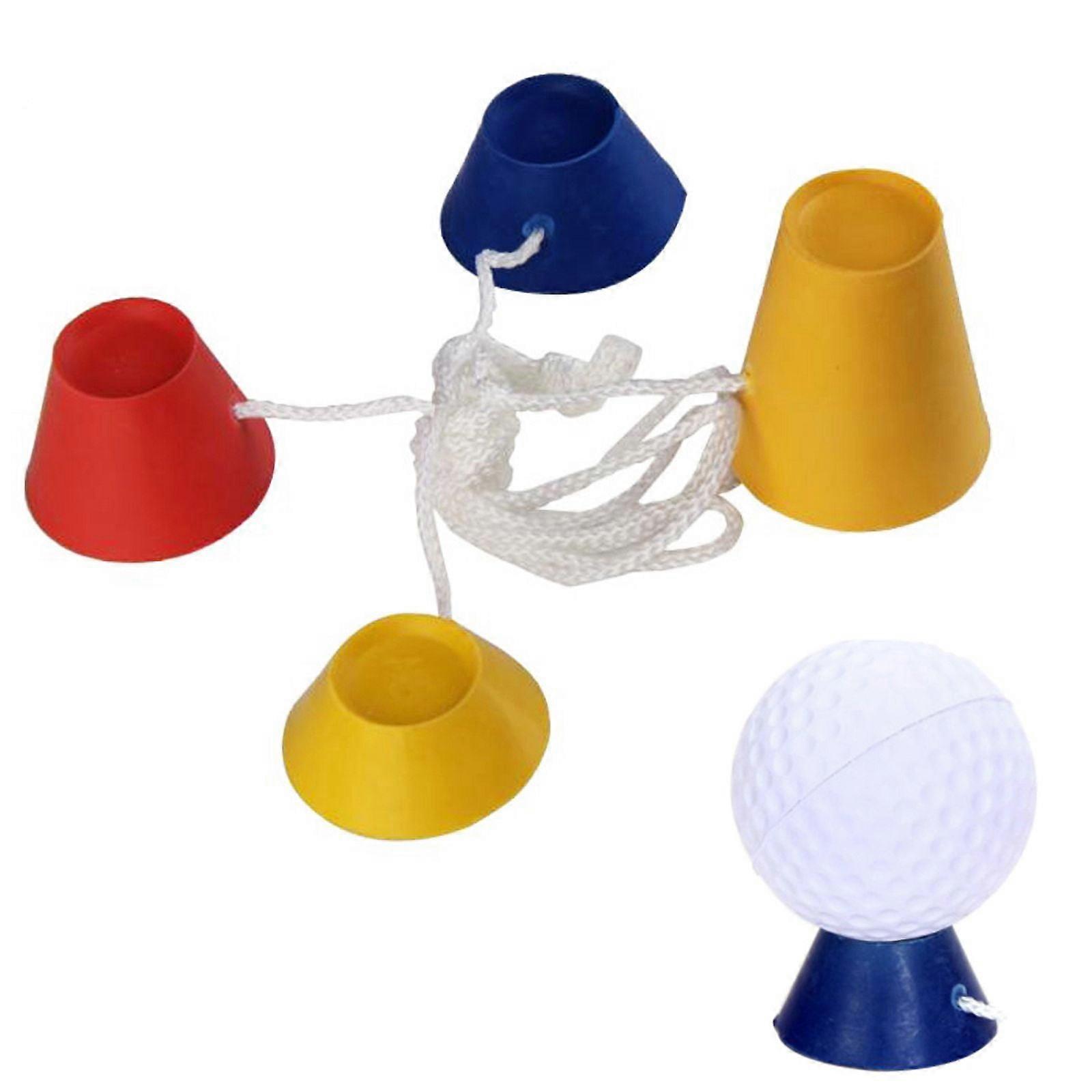 1set 4 in1 Golf Rubber Tees Winter Tee Set Golf Home Range Type I2Q9