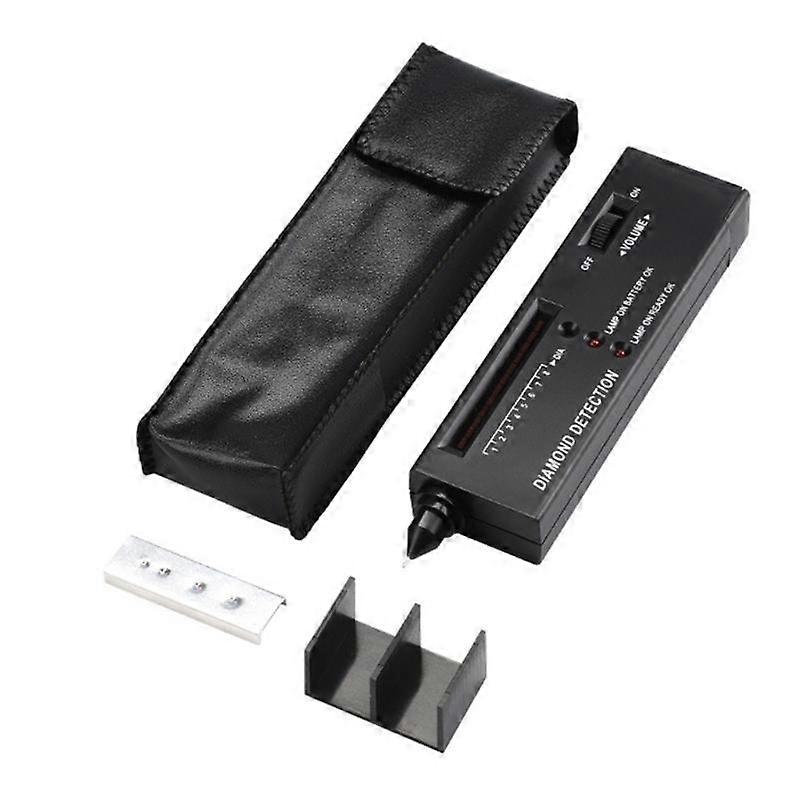 Practical Diamonds Tester Pen Jewelry Testing Tool LED Indicator Tester Suitable for Quick and Safe Diamonds Verification