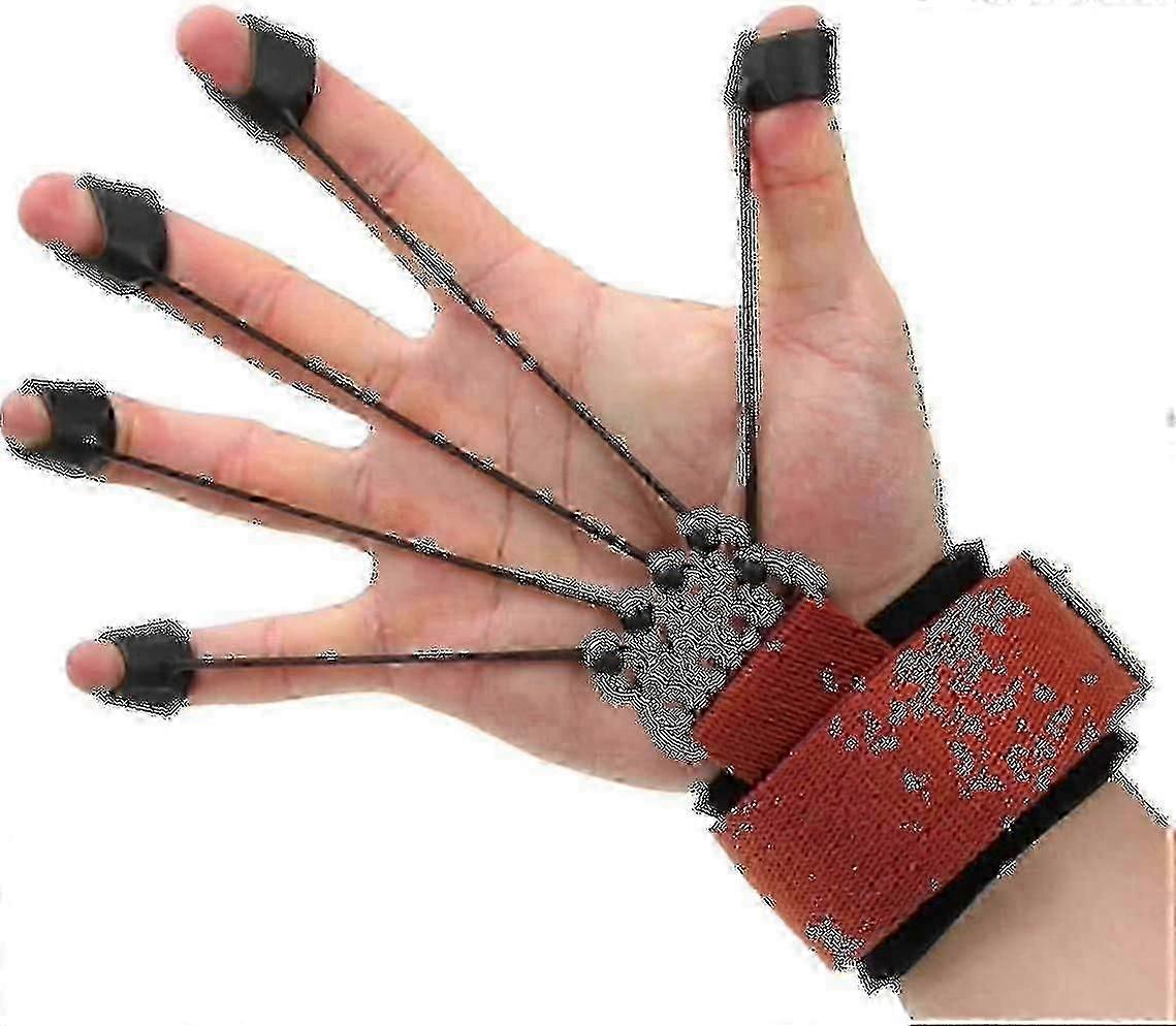 Finger Extensor Trainer Hand Yoga Resistance Band Strength Trainer