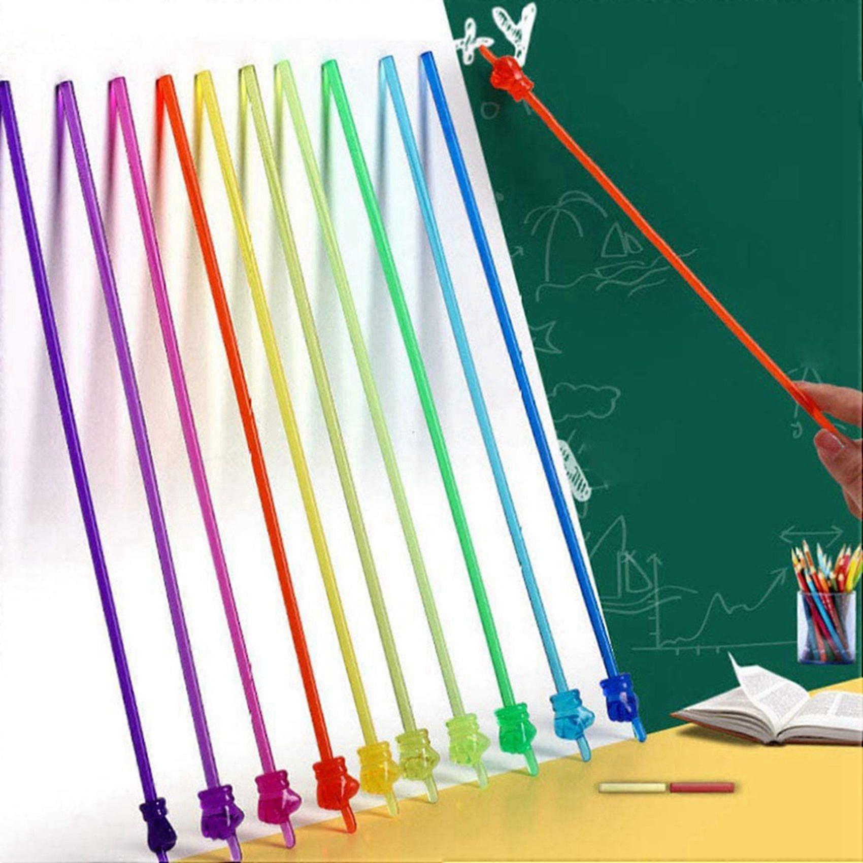 40Pcs Resin Mini Hand Pointers Presentation Finger Pointer Classroom Helpers Early Childhood Teaching Refers