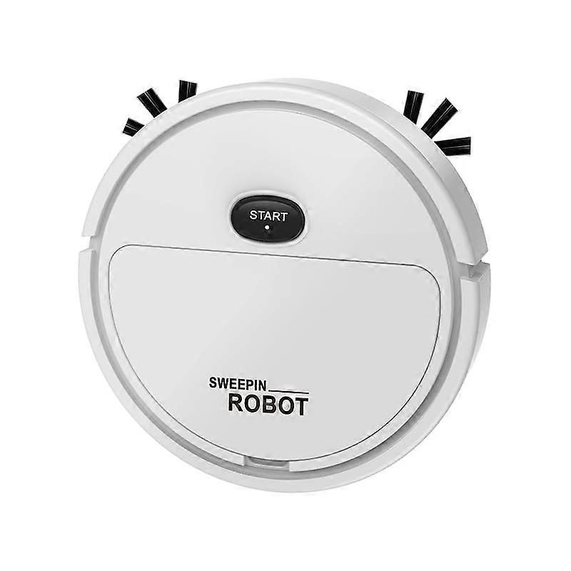 Robot Vacuum Cleaner with Smart Navigation, Automatic Charging, Sweeping and Mopping, White
