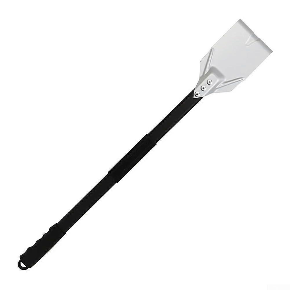 Charcoal Grill Scraper with Aluminum Handle for Efficient BBQ Ash Removal Durable Heavy Duty