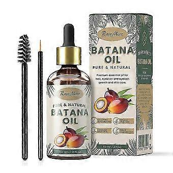 2025 Batana Oil for Hair,Eyebrow And Eyelash Growth, Pure & Natural Batana Oil, Thicker & Stronger Hair, Eliminate Split Ends, Prevent Hair Loss, Nour