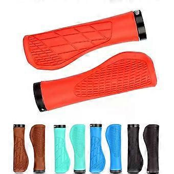 1 paire de poignées de guidon de vélo en caoutchouc, antidérapantes, absorbant les chocs et verrouillables, pour VTT et accessoires de cyclisme