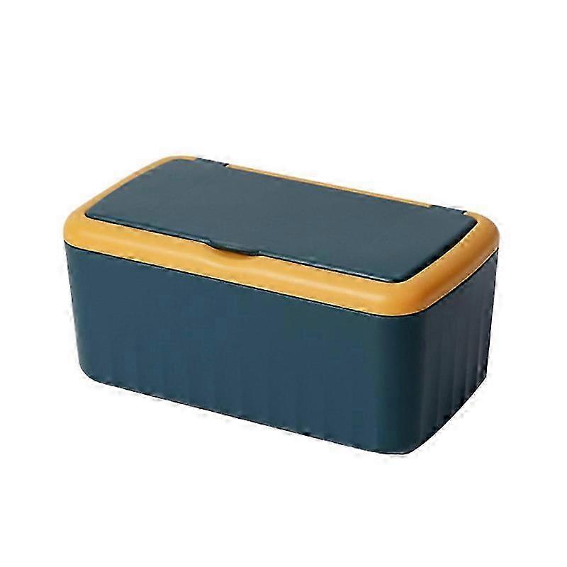 Plastic Tissue Face Mask Dispenser Box Multi Use Tissue Container Box For Office Restaurant Dorms