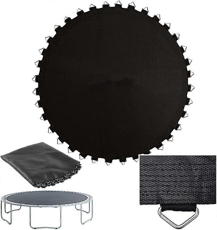 10FT Trampoline Replacement Mat with 56 VRing Buckles, UVResistant Waterproof Polypropylene