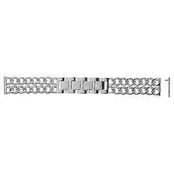 Bracelet de montre élégant en acier inoxydable, compatible avec Fitbit.