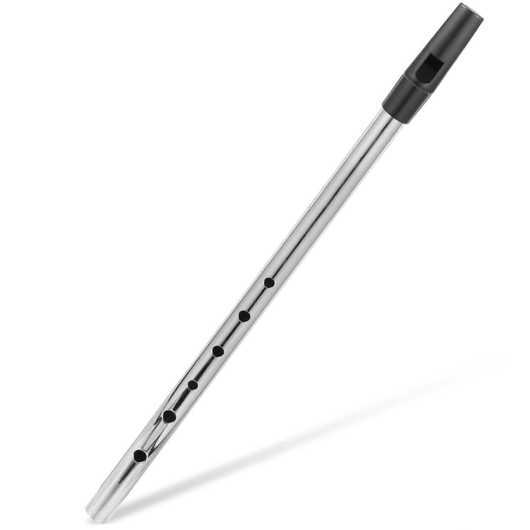 Solid Copper Treble Flute C Key Whistle for Beginners with Clear Tone and Warm Sound