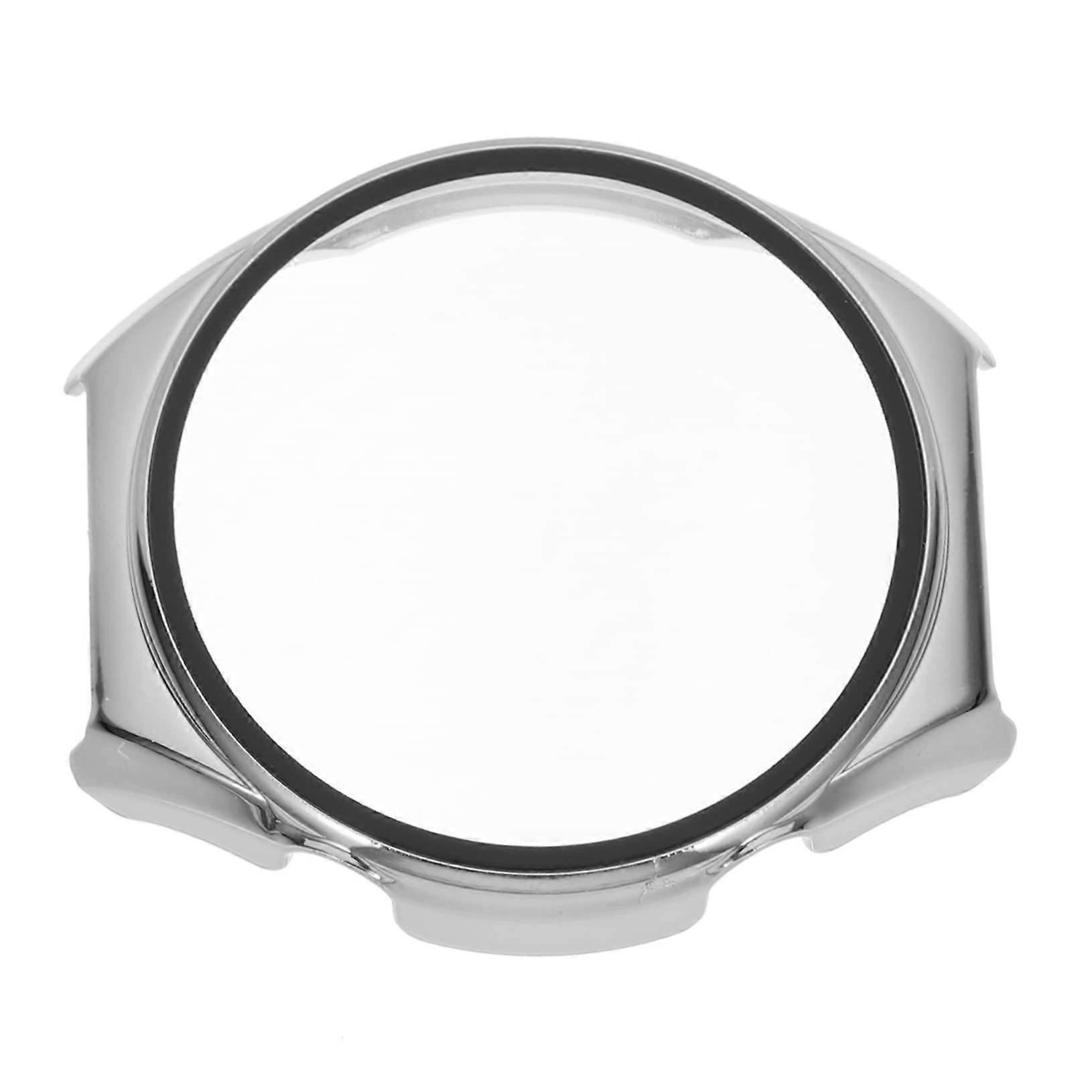 Silver Watch Protective Case with Scratch Resistant Finish and Precise Cutouts for Curved Edges