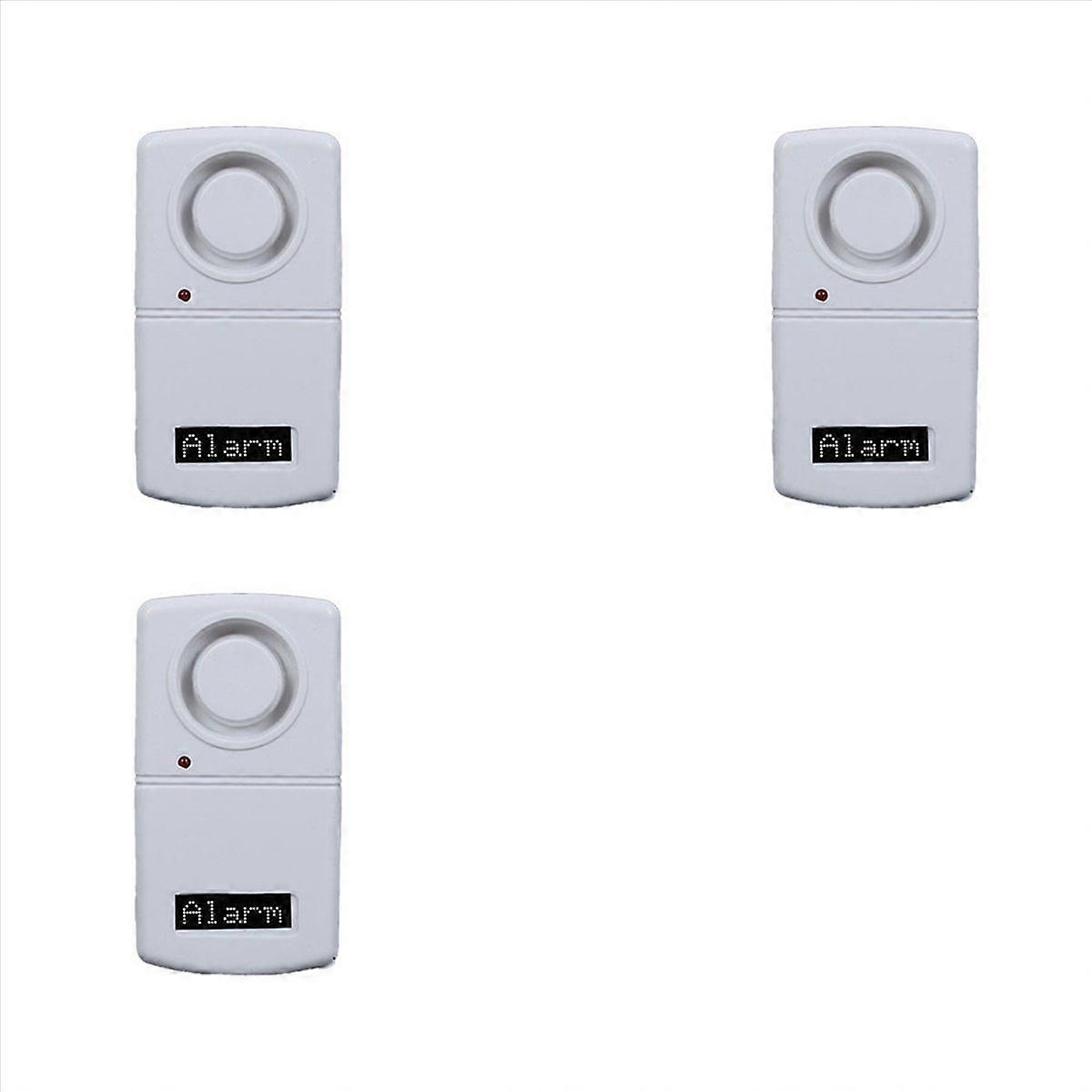 High Sensitive Vibration Detector Earthquake Alarms with LED Lighting