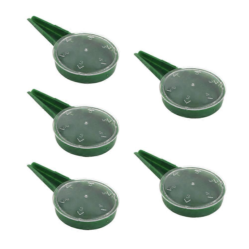 Light Green Planter Seeder for Garden Use Adjustable 5 Modes 15Pcs