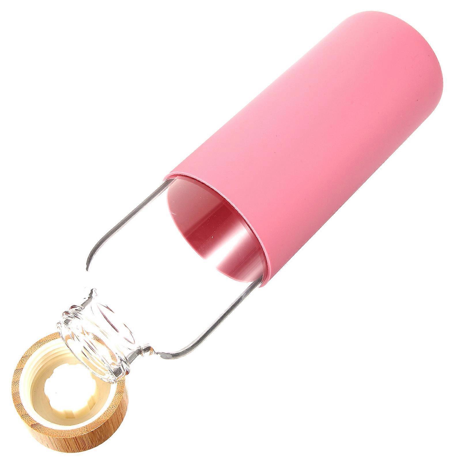 Glass Outdoor Drinking with Cover for Storage Use 1Pcs