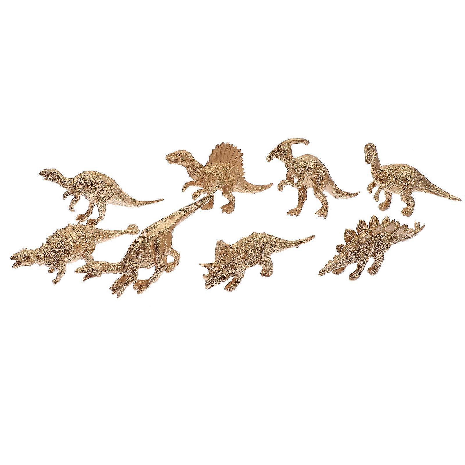 Models Simulation Dinosaur Toy for Kids 8Pcs Collection