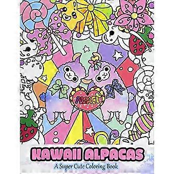 Kawaii Alpacas: En super søt fargeleggingsbok
