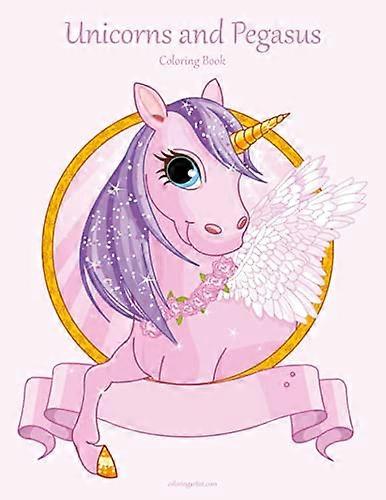 Einhörner und Pegasus Malbuch 1