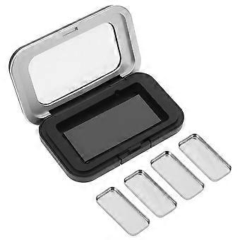 Magnetic Storage Box Eyeshadow Case for Refillable Eye Shadow Makeup 1Set