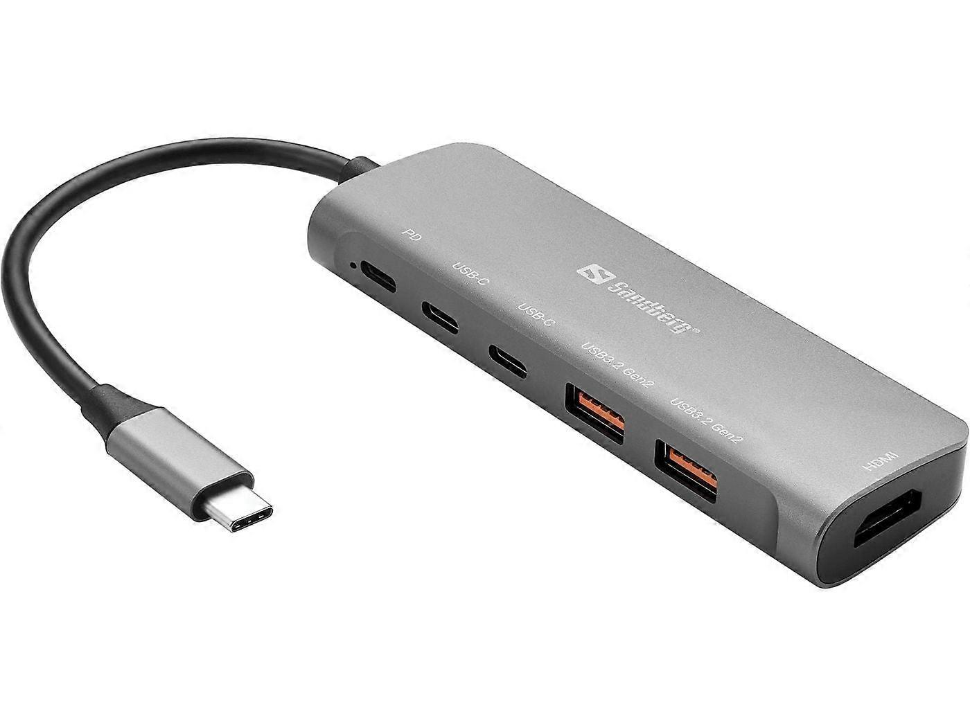 2x USB-C + Dock USB-C PD100W