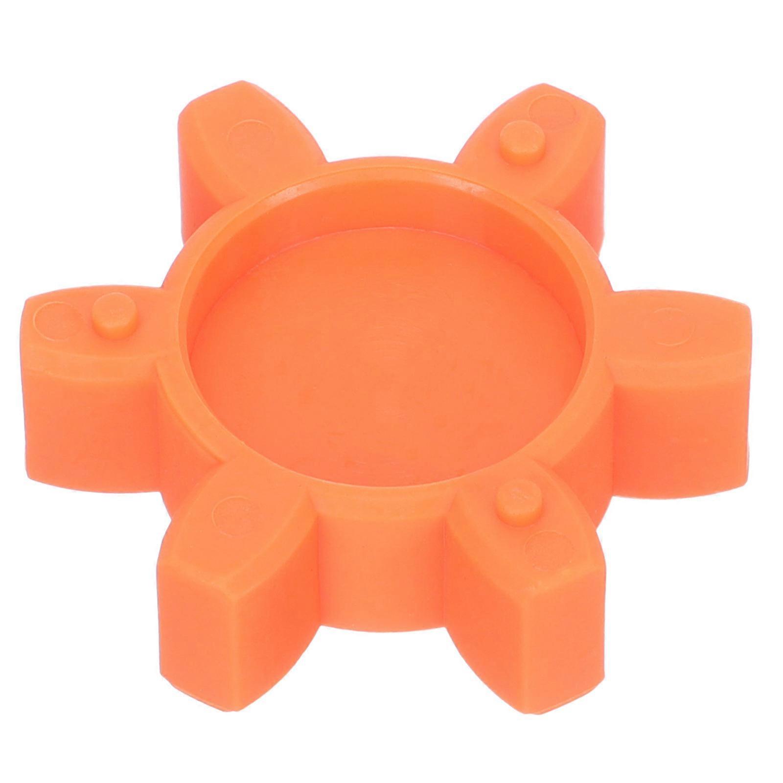Plum Coupling Pad Flexible Rubber Insert Orange Jaw Spider for Machine