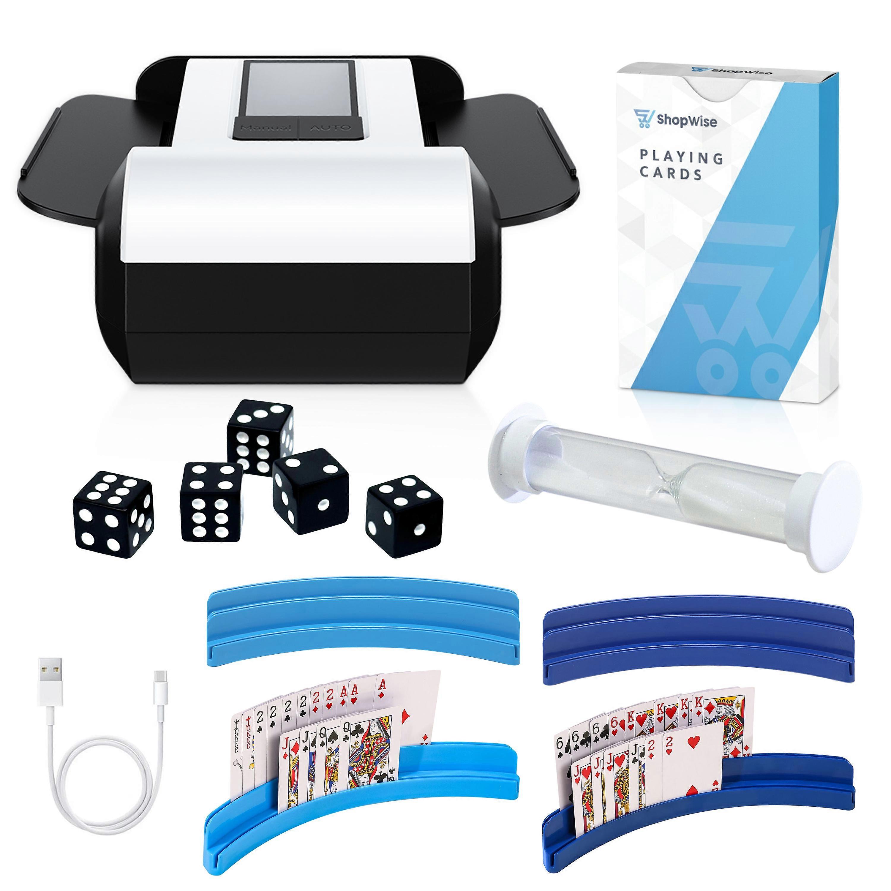 ShopWise Premium Card Shaker Bundle - Shake Automatically or Manually