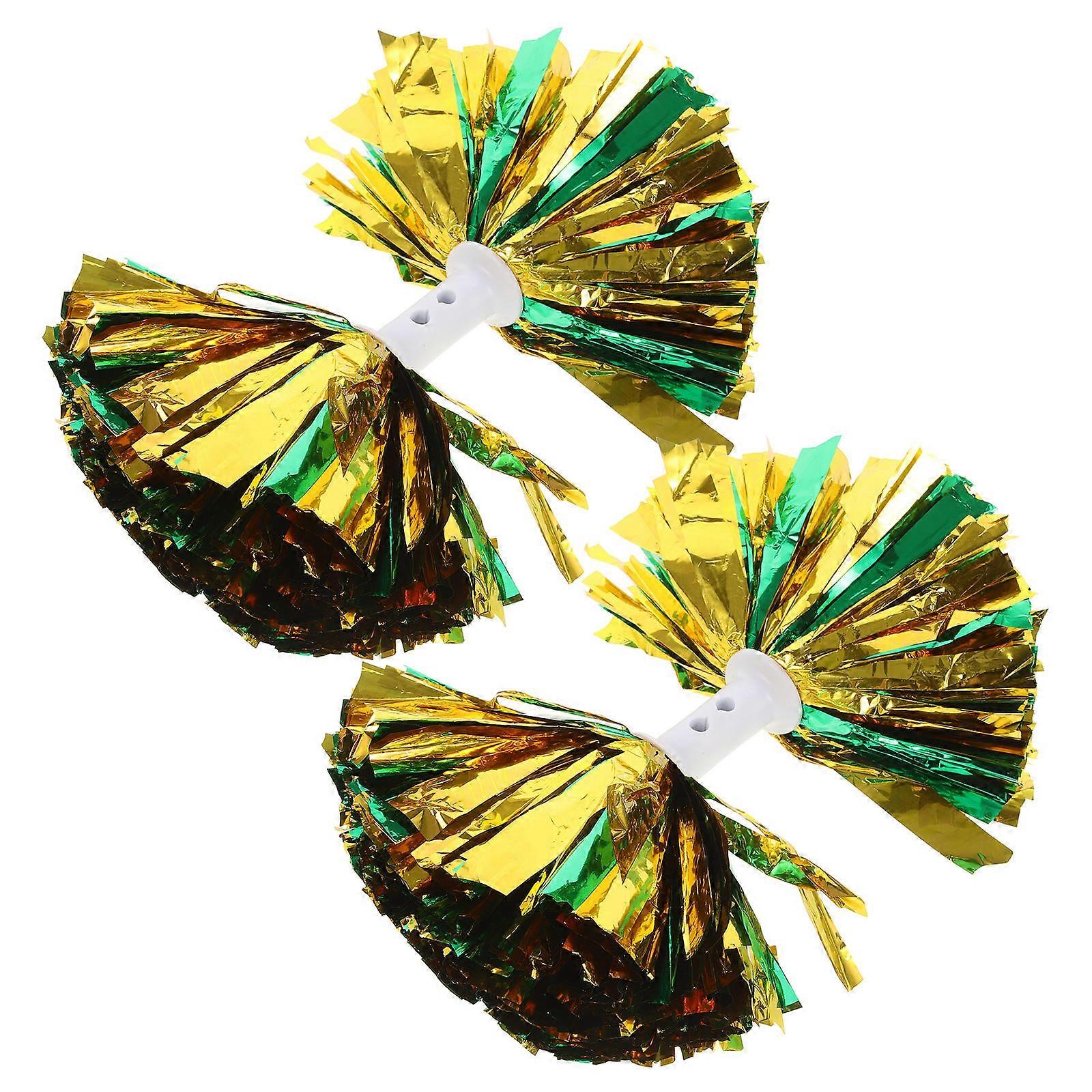 Cheerleader-Pompons aus Kunststoff, 2 Stück