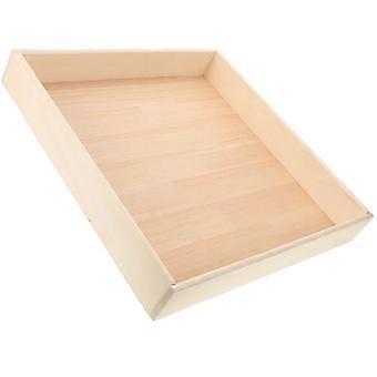 Kids Sand Tray for Storage Wooden Indoor Outdoor Sandbox