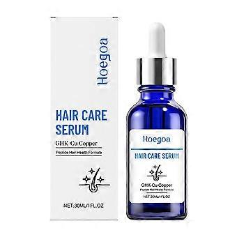 Sérum capilar com peptídeo de cobre 30ml para nutrir os folículos e combater a queda de cabelo.