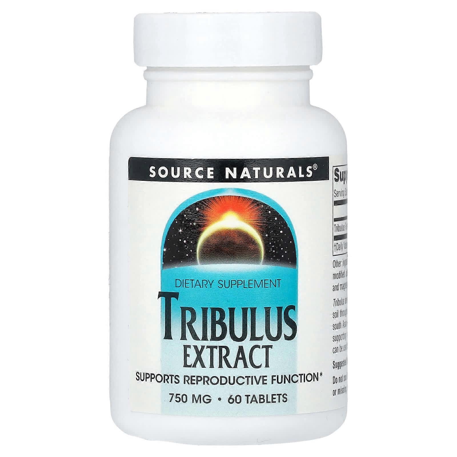 Source Naturals, Tribulus Extract, 750 mg, 60 Tablets, 2-Pack
