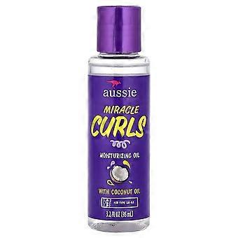 Aussie, Miracle Curls, Moisturizing Oil with Coconut Oil, 3.2 fl oz (95 ml), 3-Pack