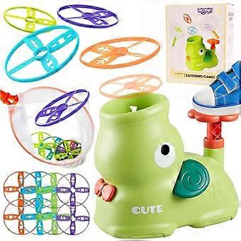 WOOPIE Arkadspel Fånga Frisbee Diskkastare - Grön