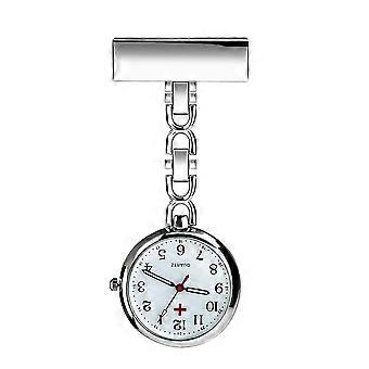 Pielęgniarka Lapel Pin Fob Watch Pielęgniarstwo Wiszący lekarz medycyny Wisiorek Zegarek kieszonkowy