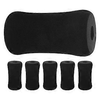 6pcs Sit Up Bench Leg Pads - Gym Equipment Bench Pedal Foam Replacement Cushion Pads - Exercise Equipment Foot Pedal Buffer (20 Inner Diameter)