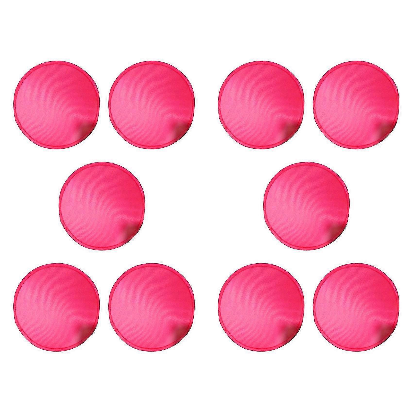 10X Foldable Round Fan-Red