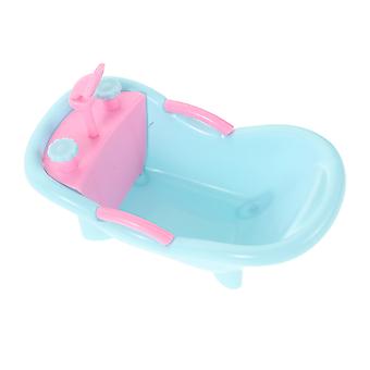 Dollhouse Bath Tub Miniature Bathroom Decor for DIY Use