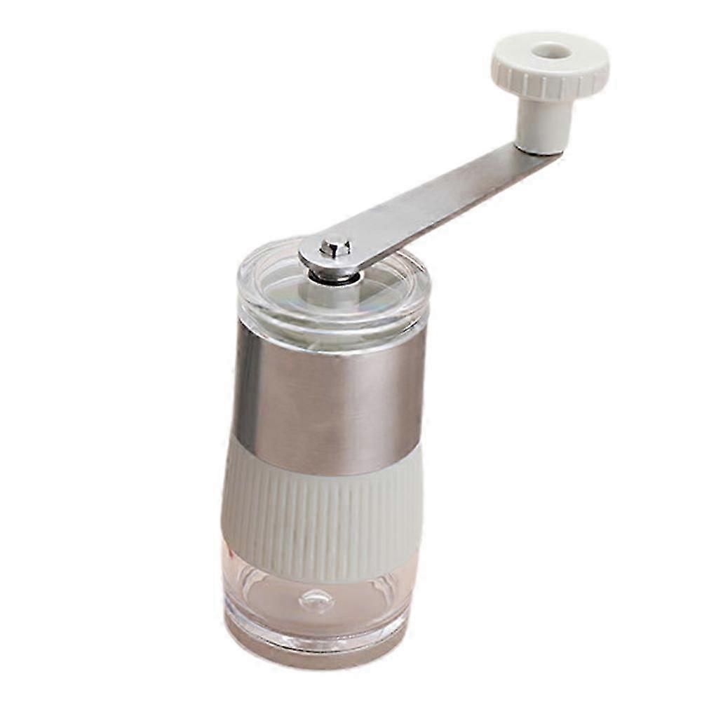 Manual Coffee Grinder, Milk White
