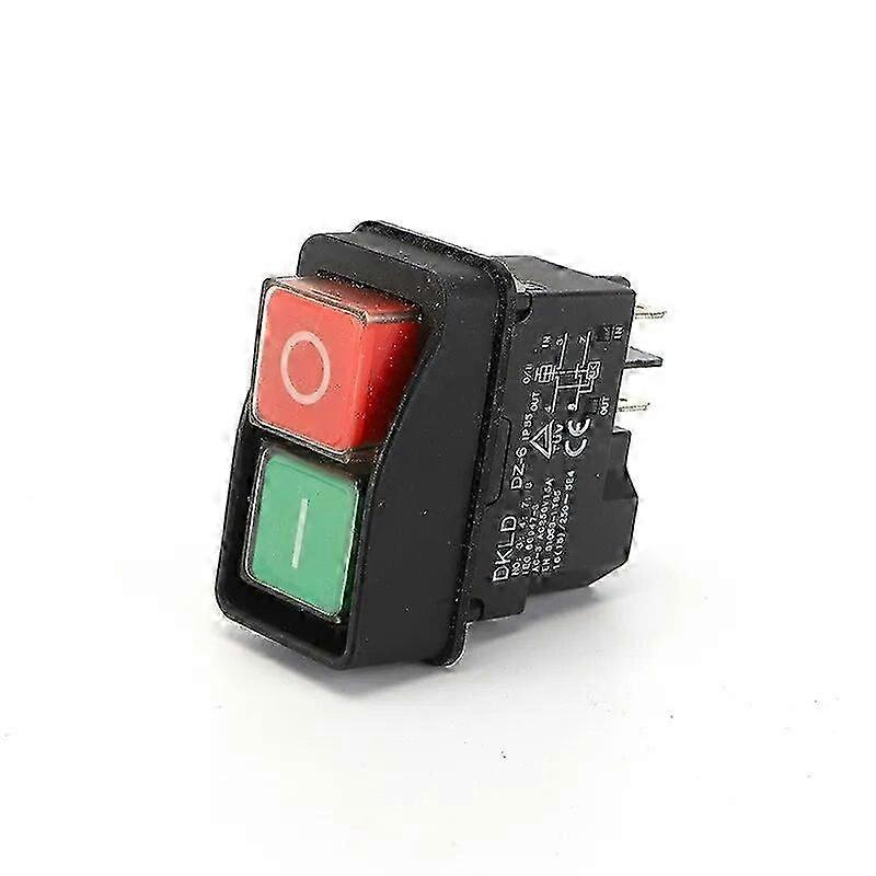 Waterproof Electromagnetic Switch DZ-6, Compatible with KJD17 Small Mixer Switch, Electric Tool Start Stop Button