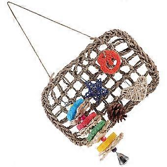 Bunny Toys Hanging Chinchilla Toys for Rabbits 1Set Chewing Fun