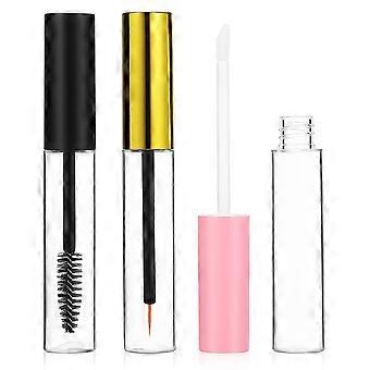 Eyeliner Tube 1Set for Makeup Use Clear Refillable Cosmetics Tubes