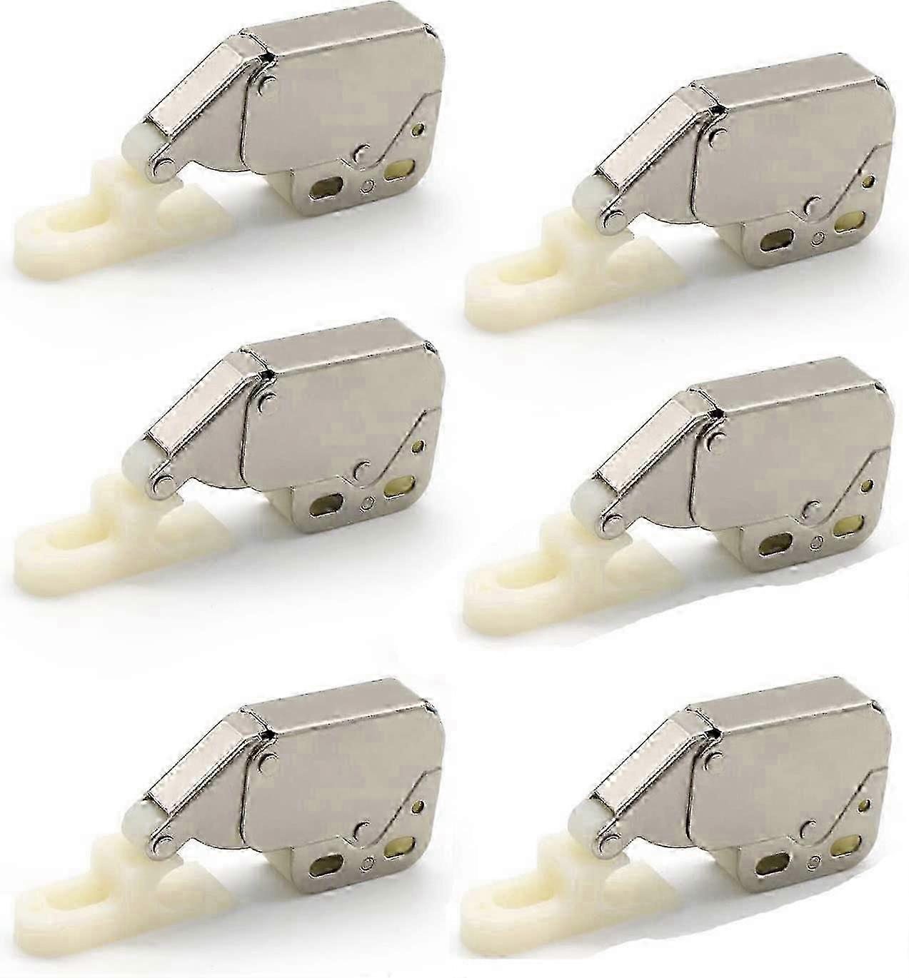 Spring Mini Latches,6PCS Mini Latch Automatic Spring Catch,Spring Latch Mini Latch Cabinet Mini Latch-Good