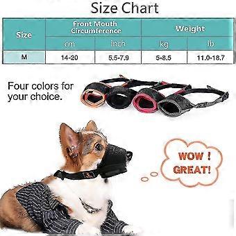 Chihuahua Muzzle, Dog Muzzle, Fabric Muzzle With Adjustable Buckle, Breathable, Prevents Biting, Chewing And Barking.