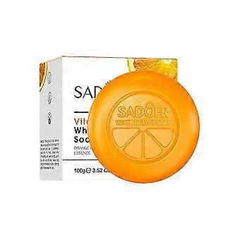 Neue 100-g-Vitamin-C-Seife – Aufhellende, Anti-Akne-, straffende und reinigende Milch – Facialyyc