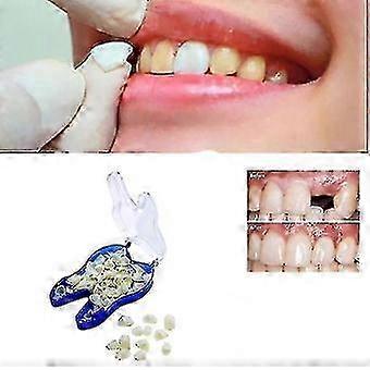 Temporary Denture Braces Occlude Upper Dentures, Veneer Dentures, Missing Teeth, Broken Teeth, And Gaps Between Teeth