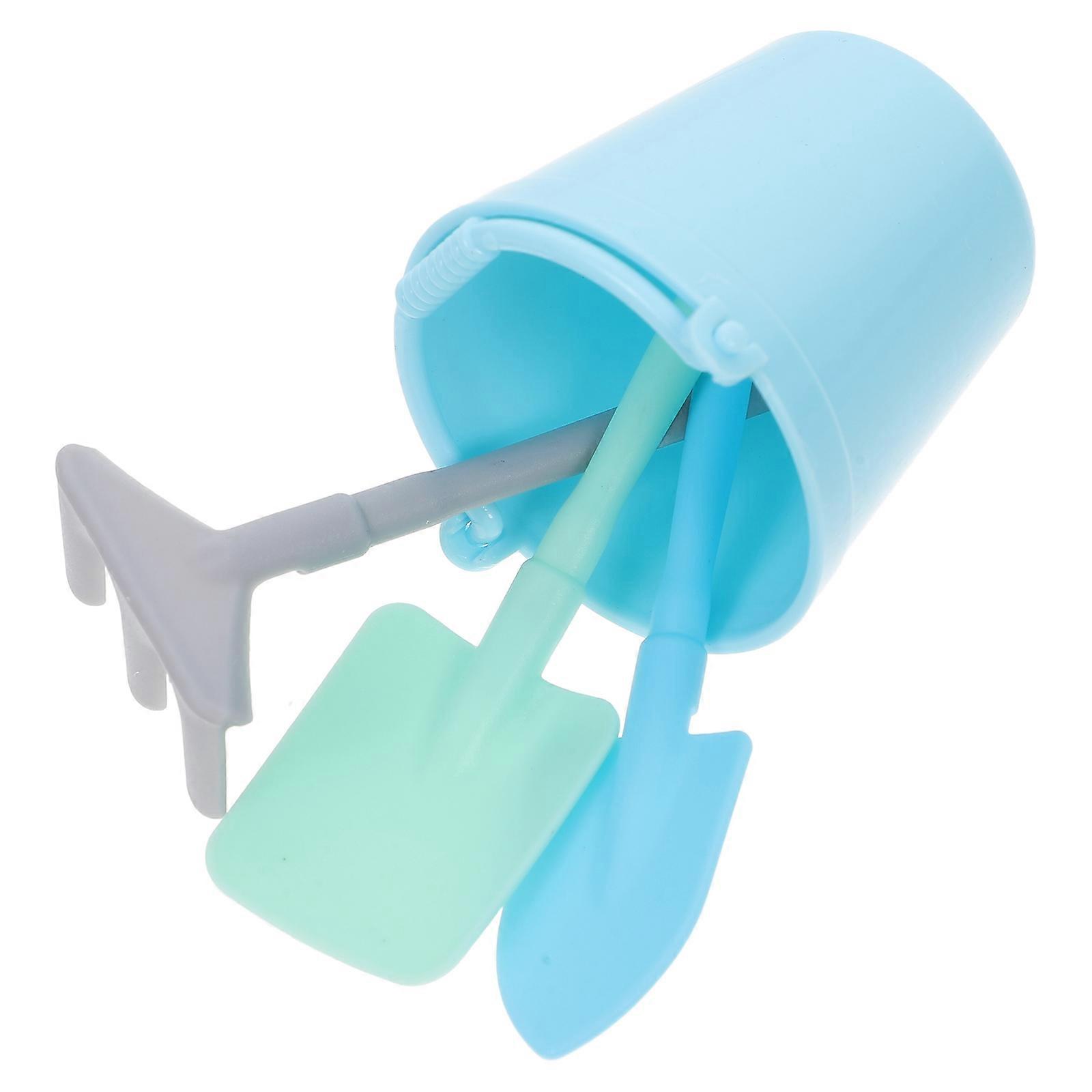 Assorted Gardening Tools Set with Small Bucket for Digging