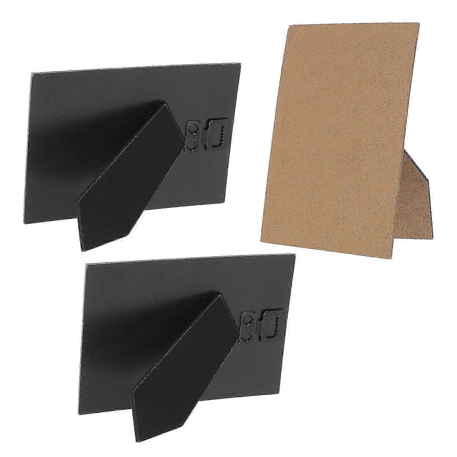 Picture Frame Easel Back with Space Saving Design 3Pcs compatible with Tabletop Use