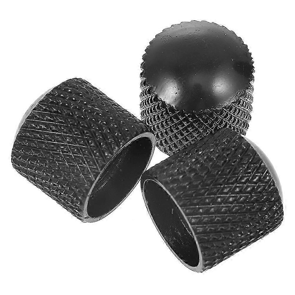 3Pcs Electric Guitar Volume Knobs Metal Knobs compatible with Guitar Bass Accessories