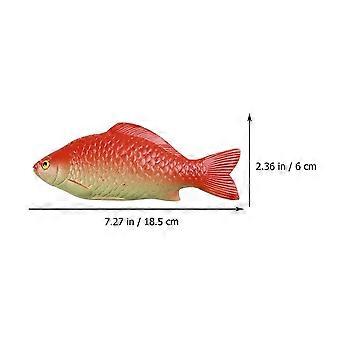 4Pcs imitierte Fisch Ornament Gefälschter Fisch Spielzeug Kreative Kinder Spielzeug Home Decoration